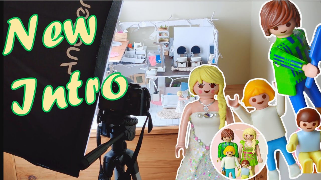Making Of Neue Intro / Hinter den Kulissen von Familie Freundorfer! - Playmobil Film Deutsch