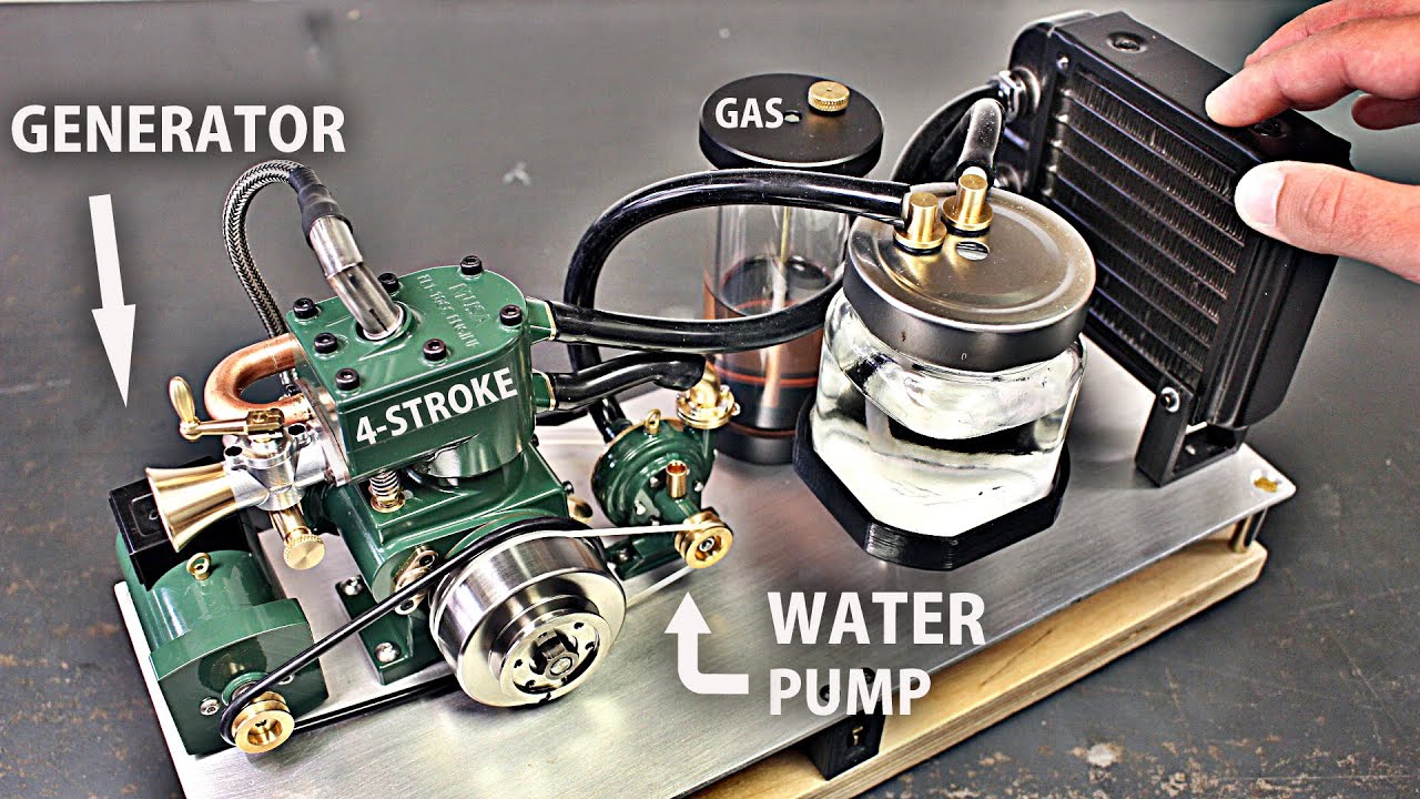 10cc Whippet Model Engine Set & Run!