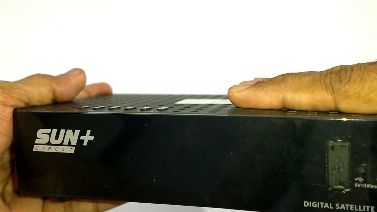 SUN Direct DTH SD set top box disassembly