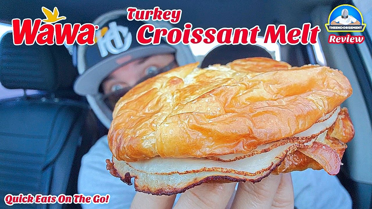 Wawa® Turkey Croissant Melt Review! 🦃🥐 | Buttery Goodness! | theendorsement