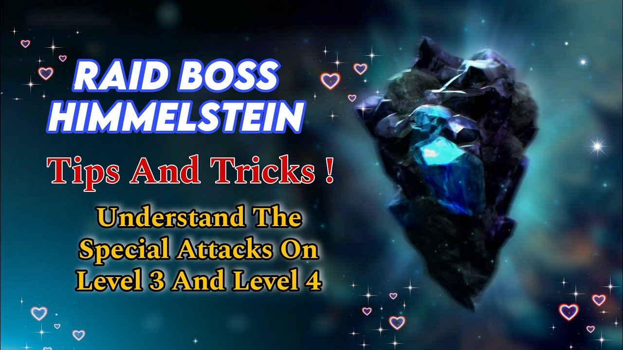 Raid Boss HIMMELSTEIN Level 3 And Level 4 Gameplay And Tactics to Beat him 💯 - Shadow Fight 3 🔥
