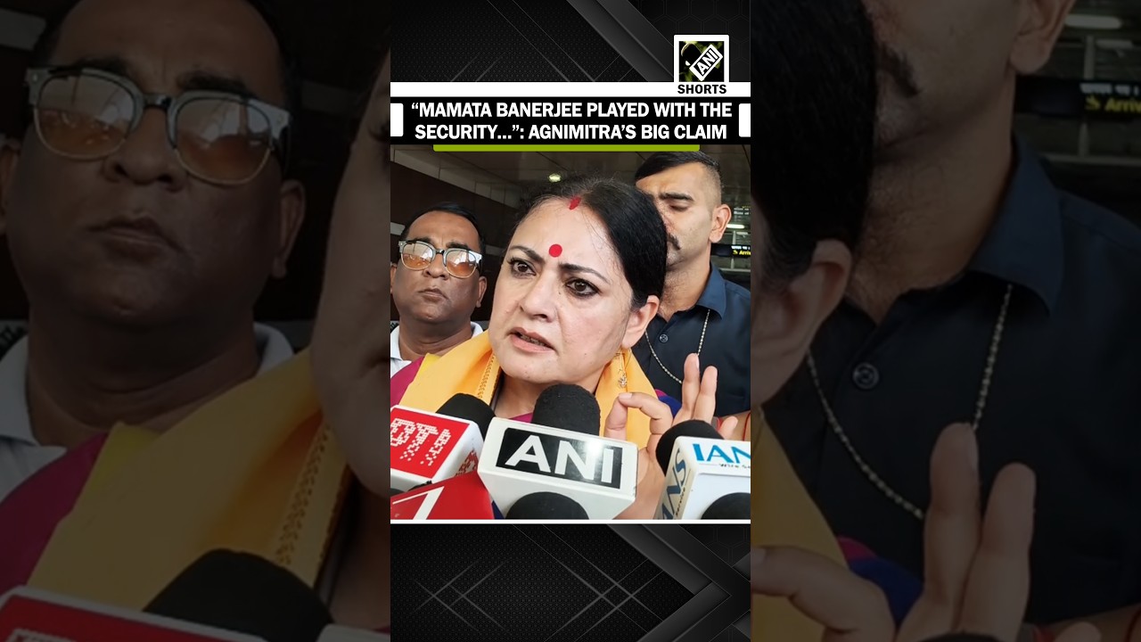 &ldquo;Mamata Banjerjee played with the security&hellip;&rdquo;: Agnimitra Paul on alleged plot to attack WB CM
