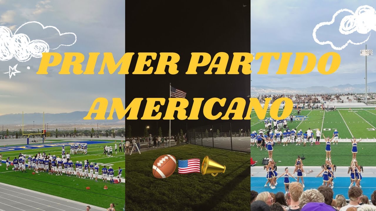 MI PRIMER VEZ EN UN PARTIDO DE FUTBOL AMERICANO🏈🇺🇸📣