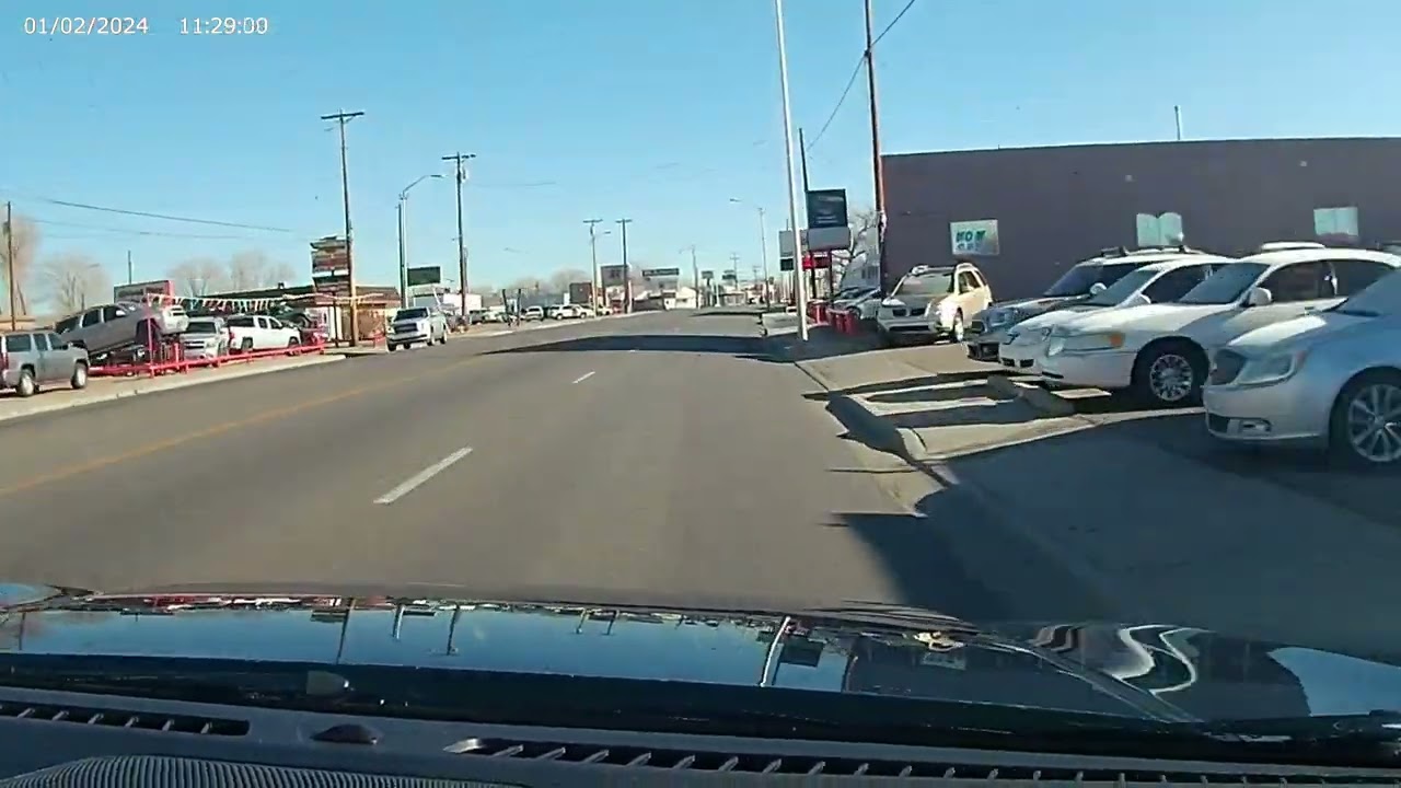 Driving thru Farmington, NM (Main St - eastbound)
