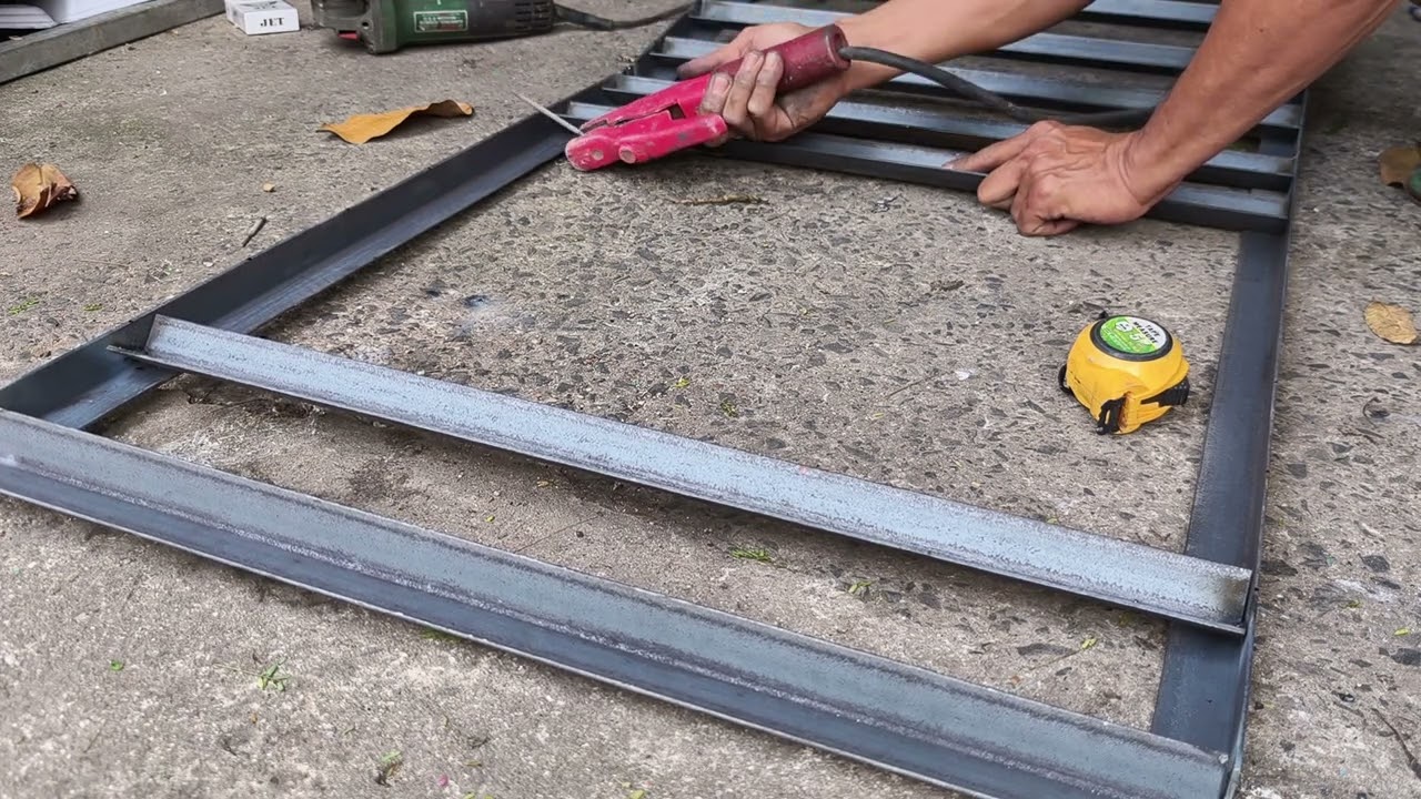 Cách làm đồ đẩy xe lên thềm nhà không cấn bụng 
