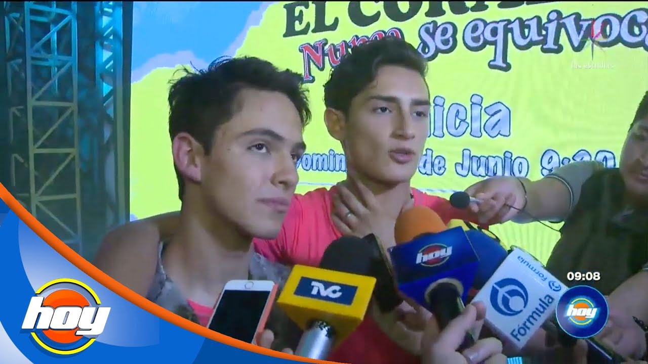 Emilio Osorio y Joaquín Bondoni celebran el estreno de la serie sobre Aristemo | Hoy