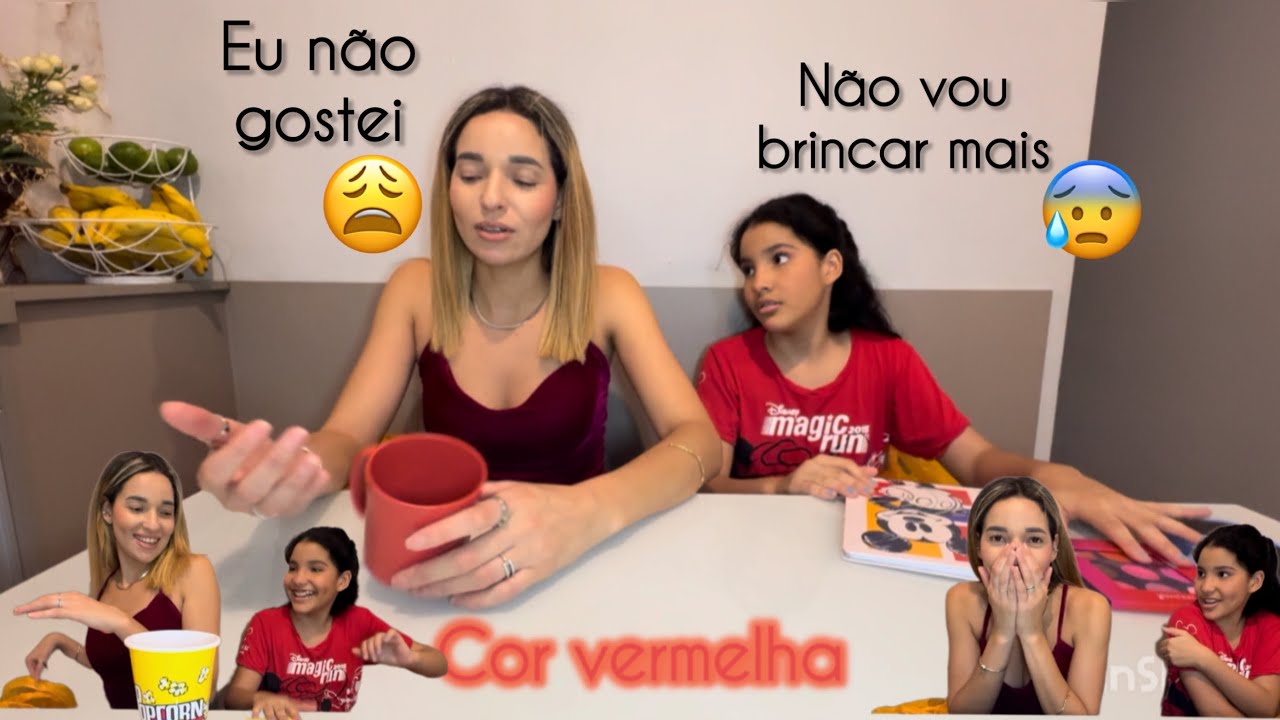 BRINCADEIRA DAS CORES| DEU MUITO RUIM 🥺