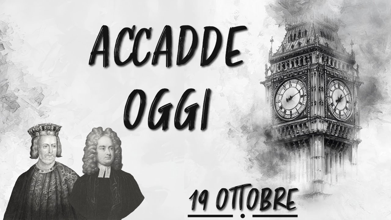 ACCADDE OGGI 19 OTTOBRE - LA FINE DI UN RE