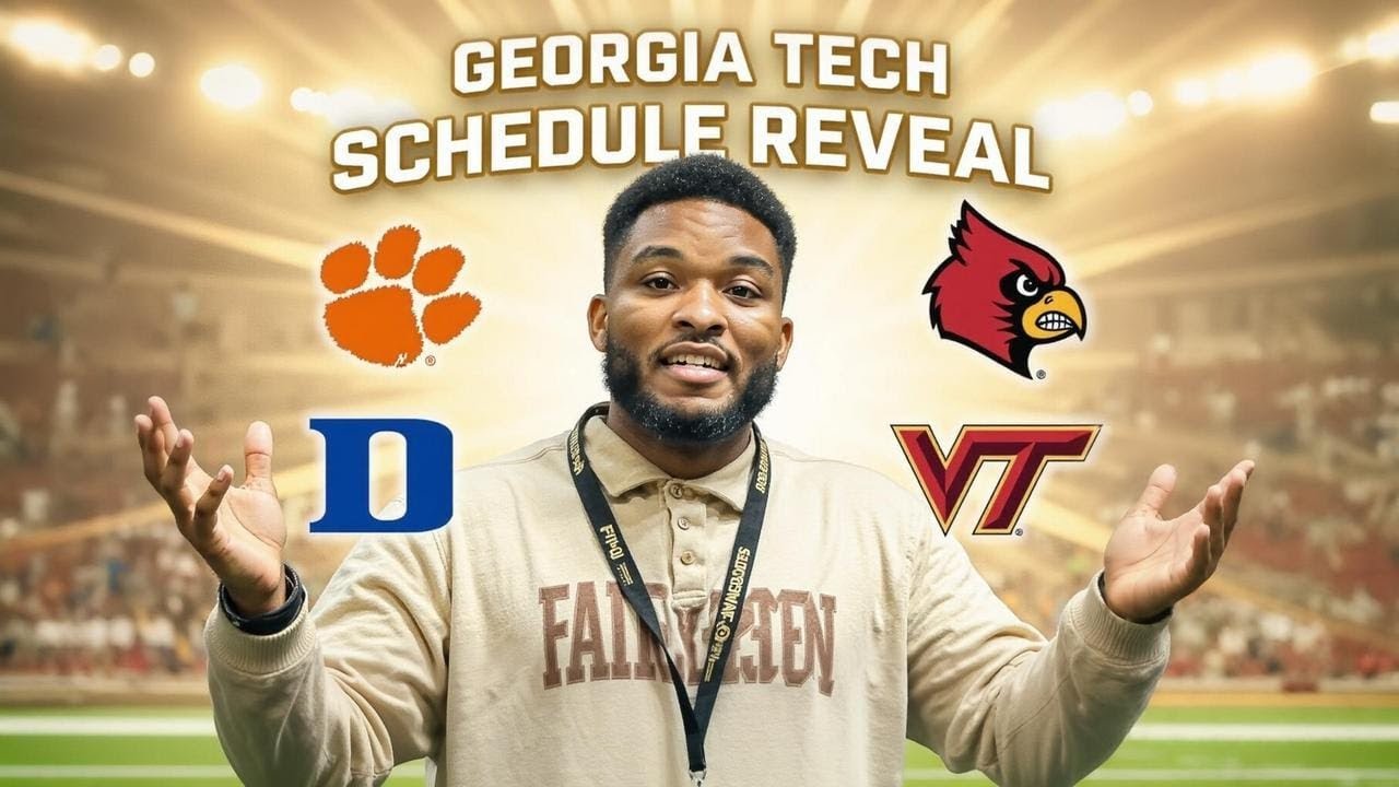 Official Georgia Tech ACC Schedule Release | Instant Reaction 