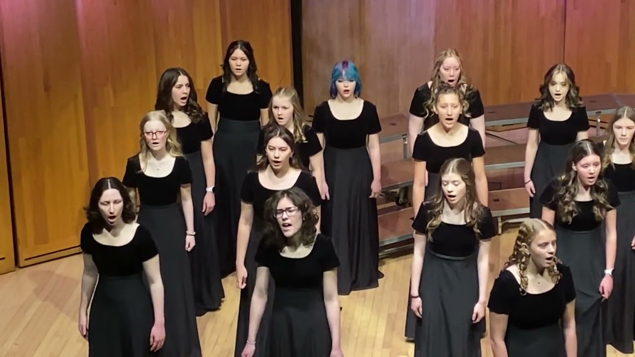 AMEA Conference - Chugiak High Treble Choir sings Apple Tree by Aurora