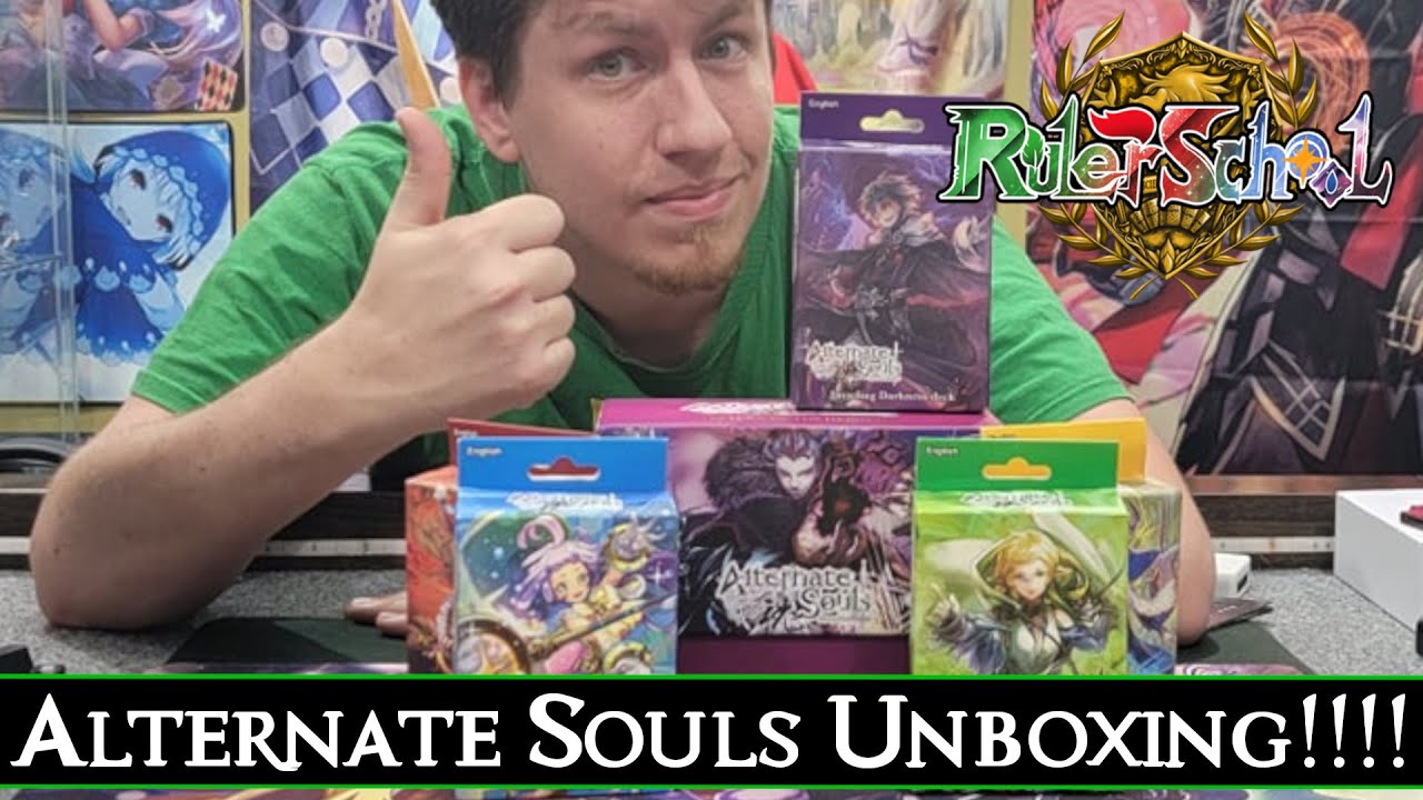 Heroes take the Stage! Alternate Souls Set and Starter Unboxing! Alternate Souls (ACG)