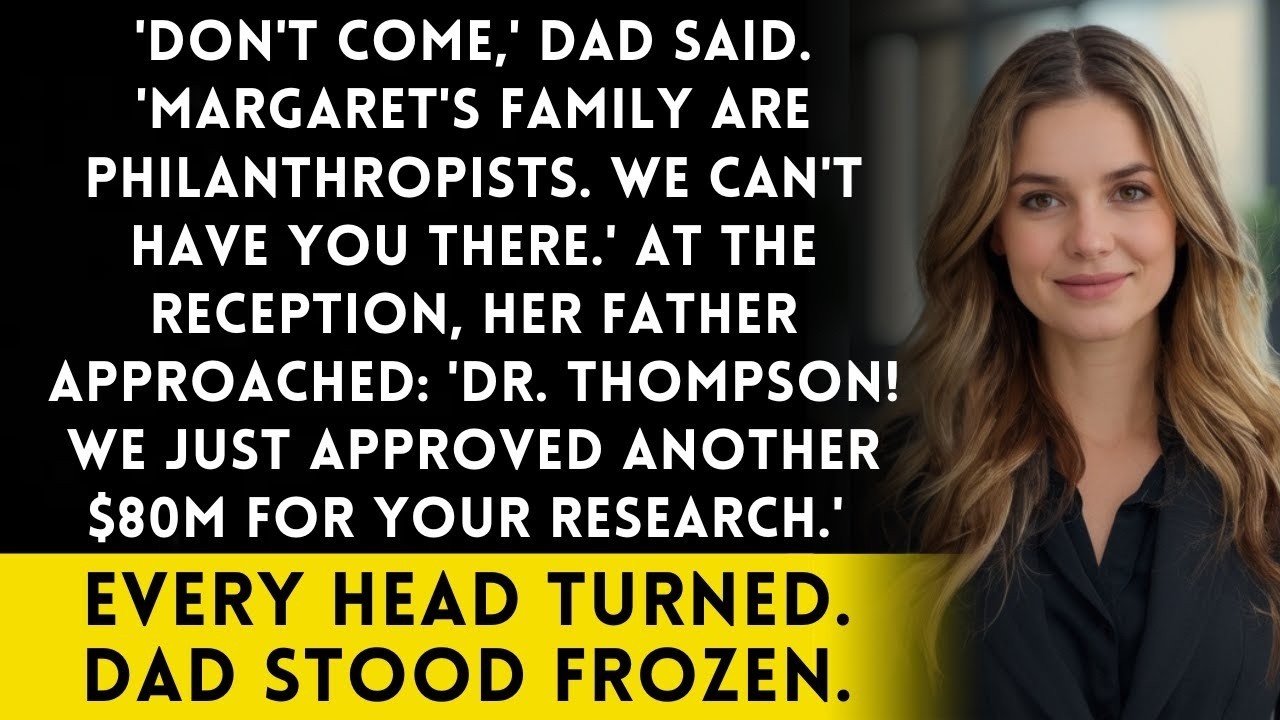 Dad Uninvited Me Because 'The Bride's Family Are Elite Investors'   They Fund My $620M Nonprofit