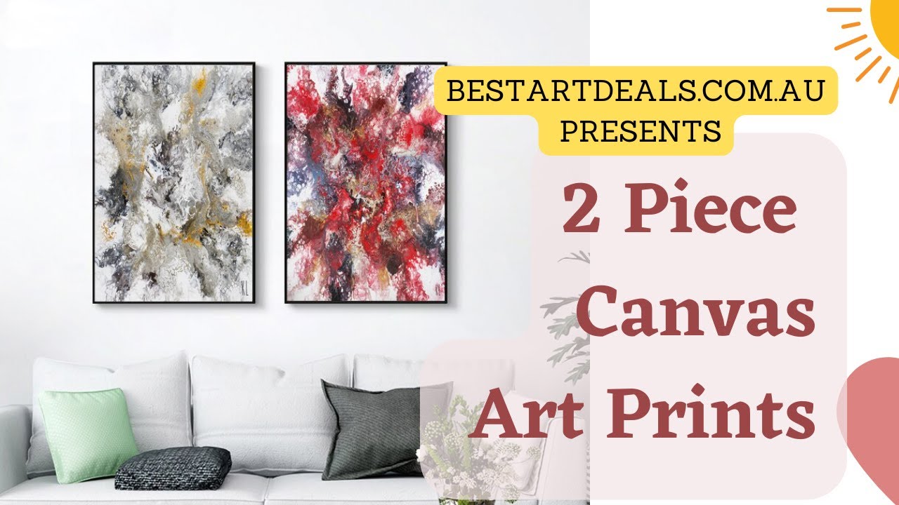 2 Piece Canvas Art Prints | Two Piece Wall Art | 2 Piece Canvas Painting