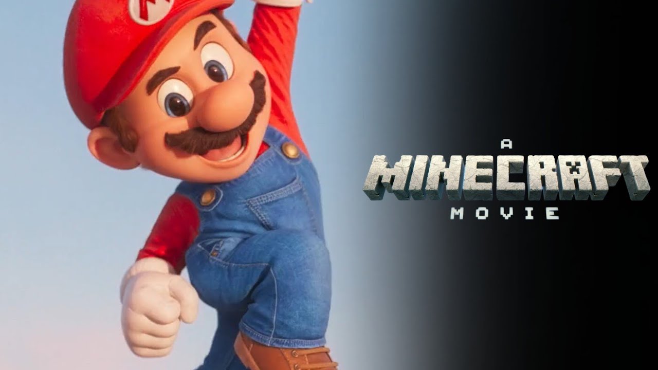 The Super Mario Bros. Movie | A Minecraft Movie Teaser Style