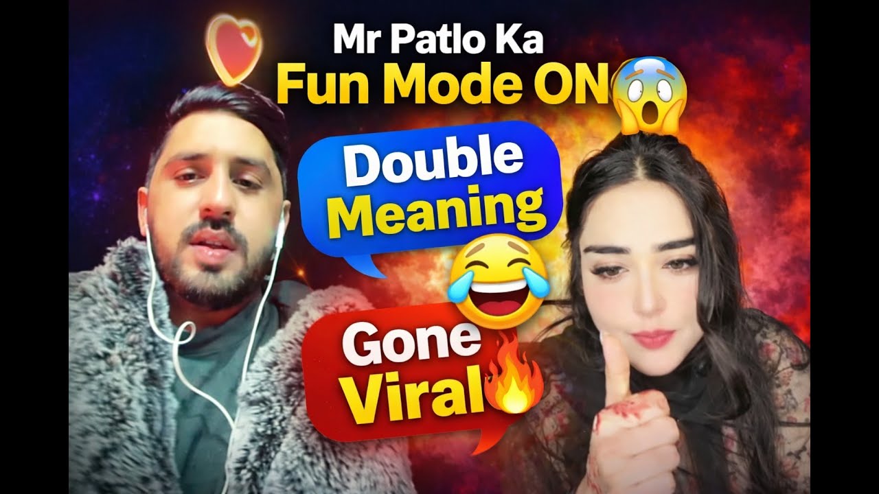 Mr Patlo Ka Fun Mode ON 😱 | Double Meaning Talk Gone Viral | Live Comedy Show