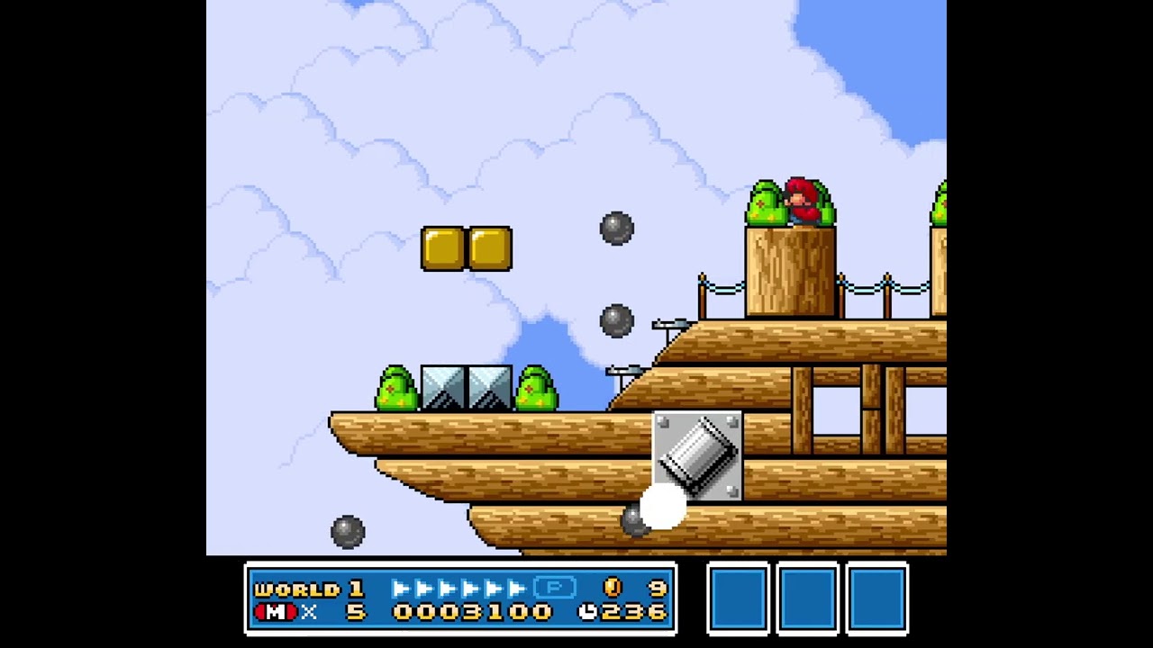 New Ship Nuisance | SMAS SMB3 Custom Level