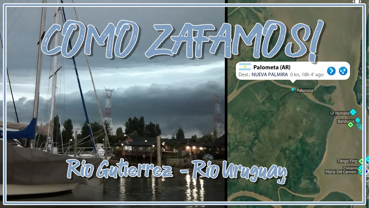 de LECHIGUANAS a NUEVA PALMIRA ⚓ ⛵🚤🛥️ ⚓