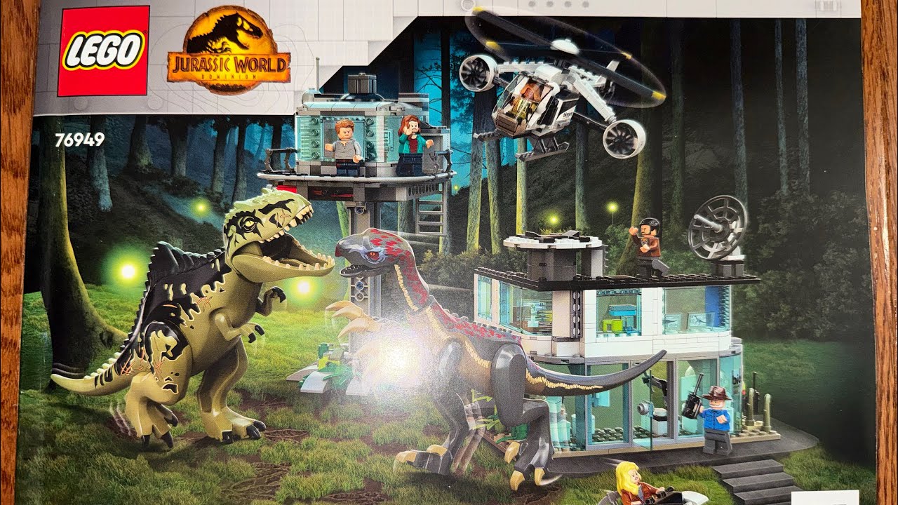 Jurassic World Dominion Giganotosaurus & Therizinosaurus Attack Set 76949 | Lego Review
