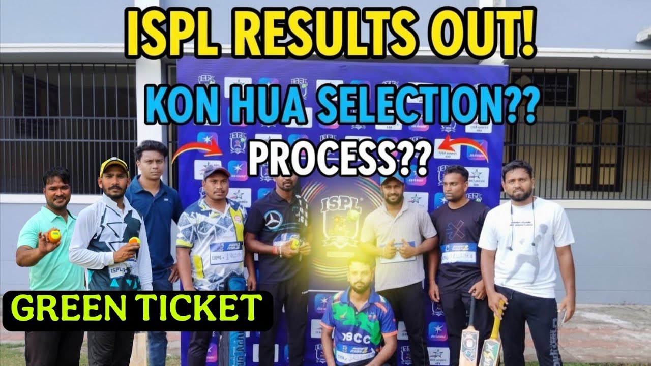 ISPL Bhubaneswar Trials: The Moment of Truth has Arrived! See the Results NOW! | Nadeem #Ispl #Trial