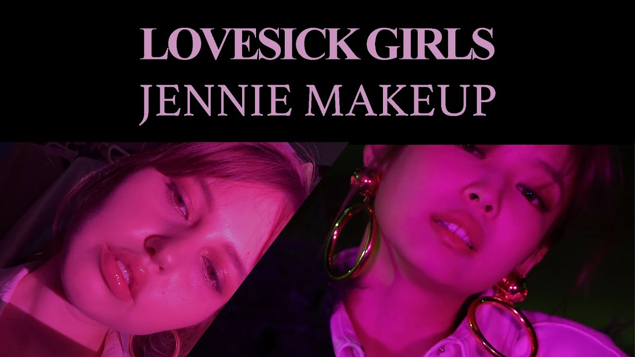 BLACKPINK Lovesick girls Ким Дженни Макияж [KOR, RUS, ENG]