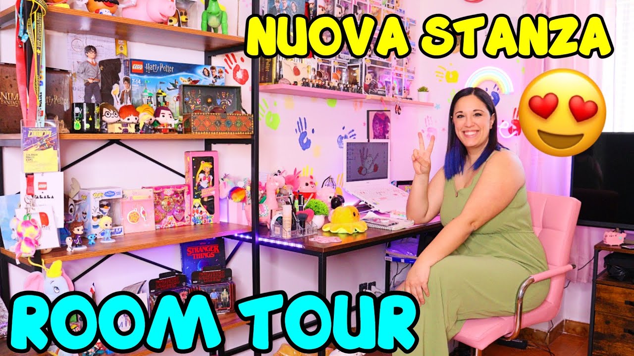 La MIA NUOVA STANZA! (ROOM TOUR)