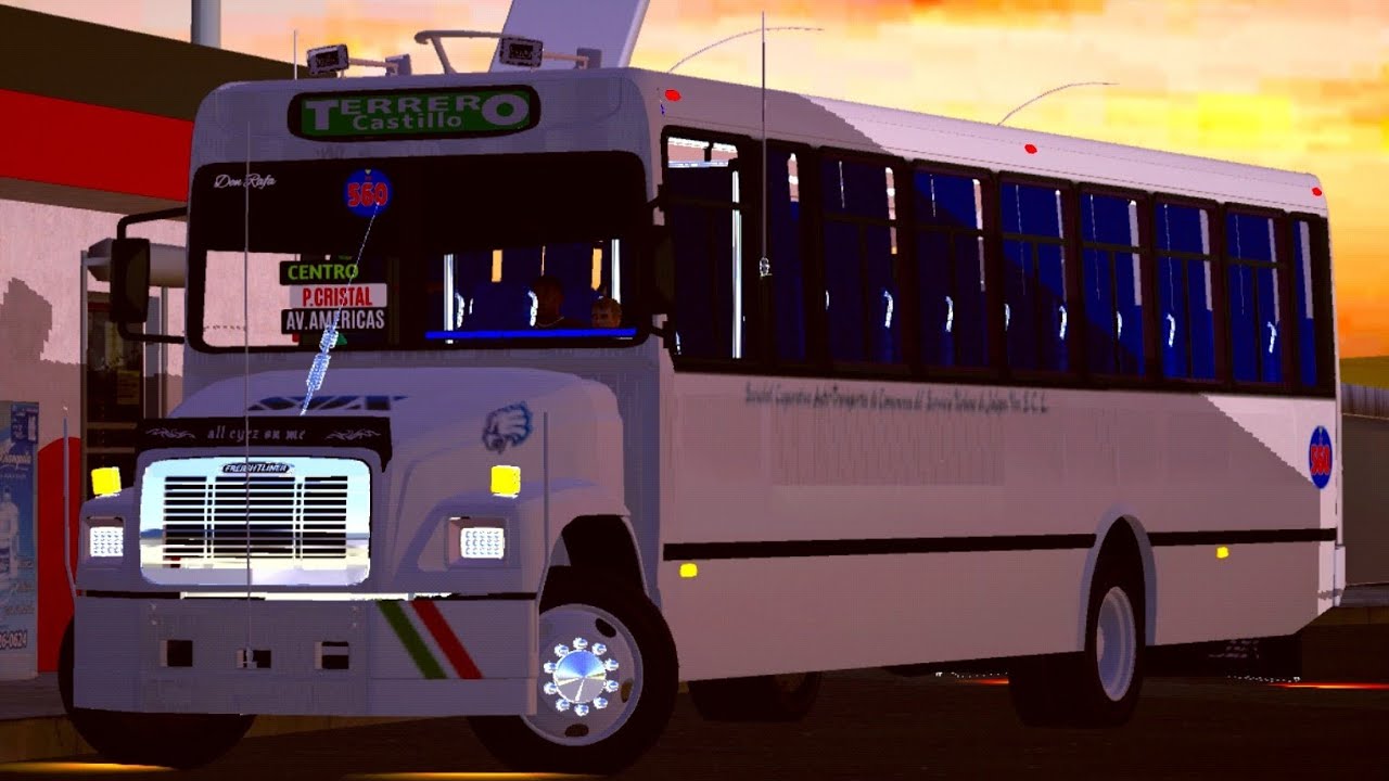 😍🤙BELLA LIBERACIÓN MAGNO CORAZA FREIGHTLINER 💯💙🤍 Mods Para Proton Bus Simulator‼️