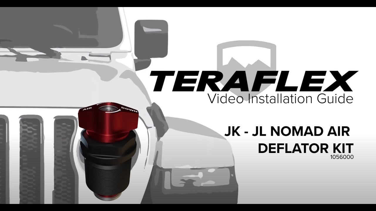 Nomad Air Deflator Kit | TeraFlex Install