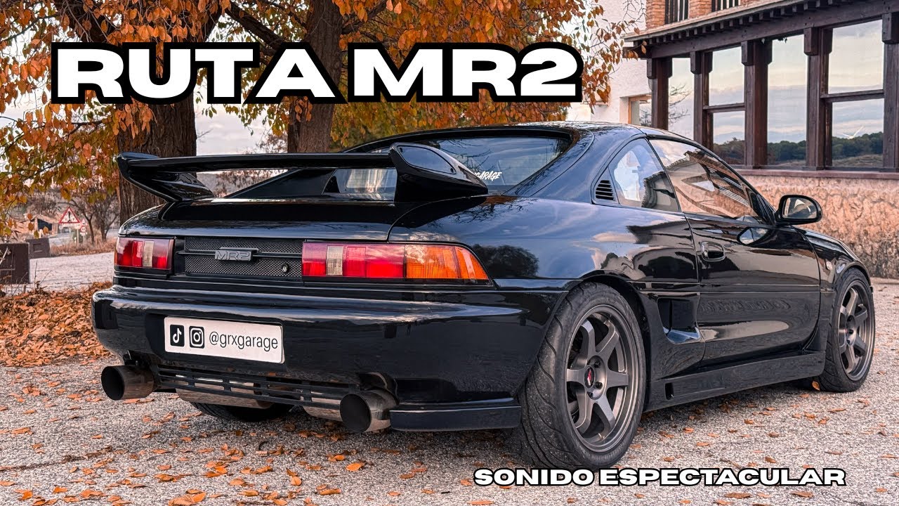 Toyota MR2 SW20 | POV Pequeña ruta por carretera de montaña