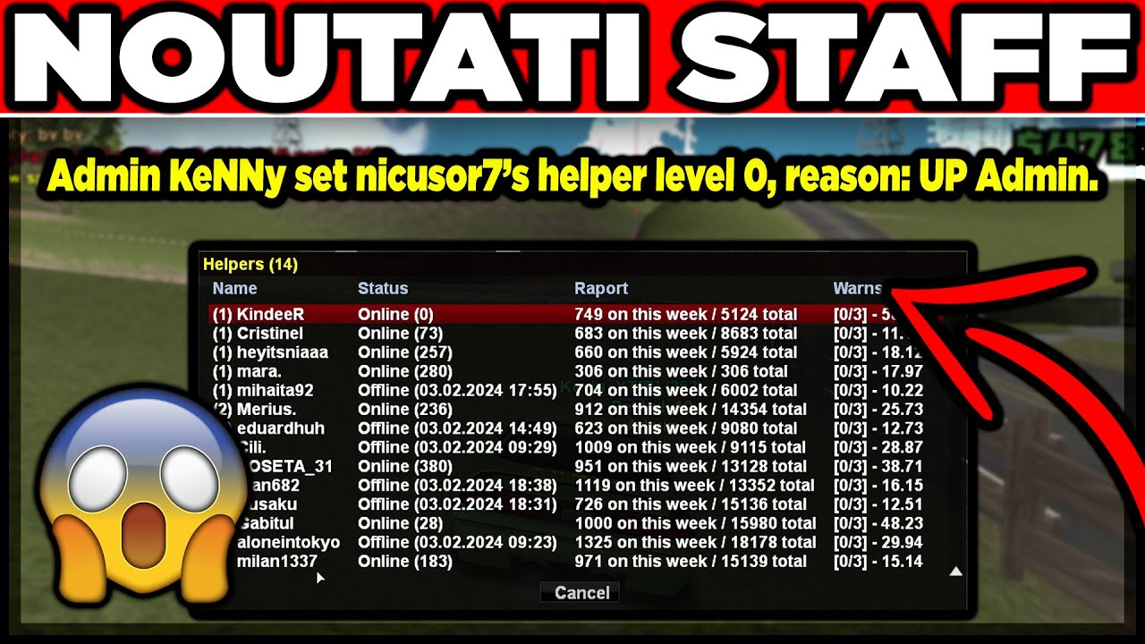 ALEGEM ADMINI + UPDATE INSTRUCTORI! 🔊 [RPG.B-HOOD.RO]
