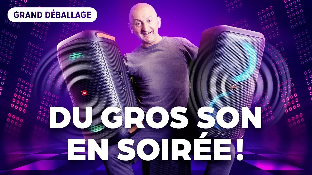 Enceintes de soir&eacute;e : plus que du GROS SON ? - Le Grand D&eacute;ballage avec PP Garcia