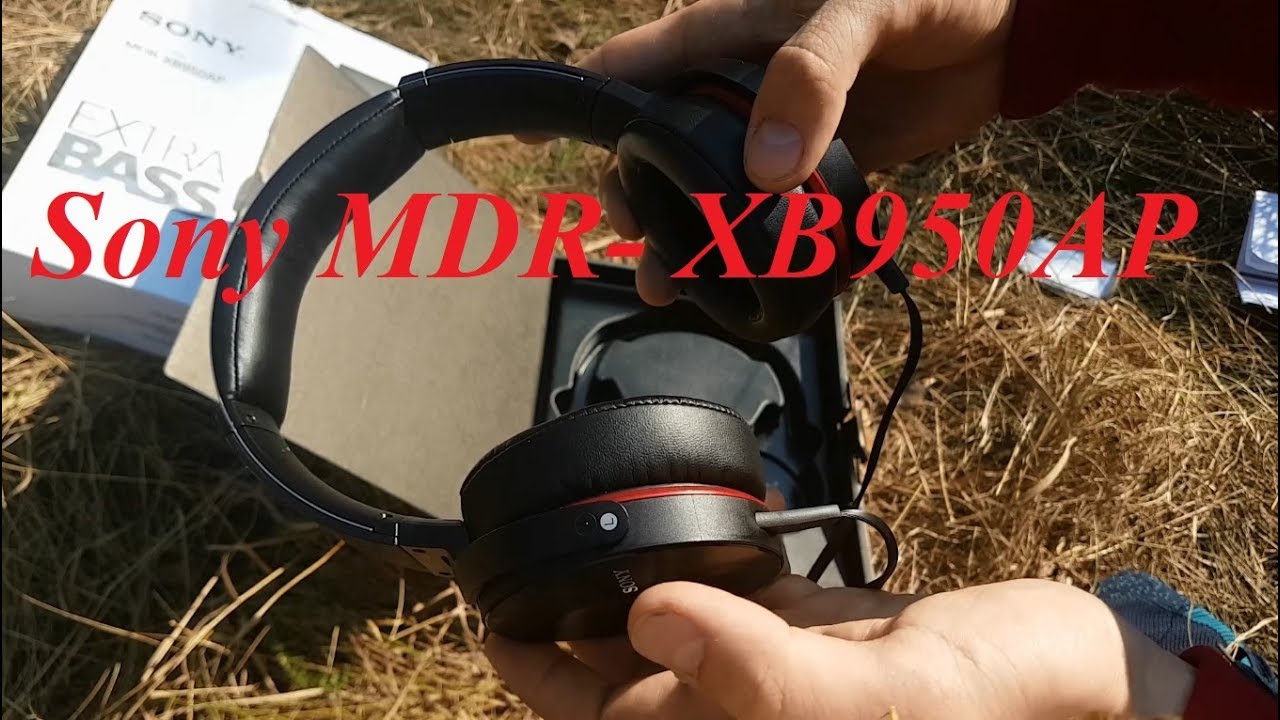 Обзор наушников Sony Extra Bass MDR-XB950AP