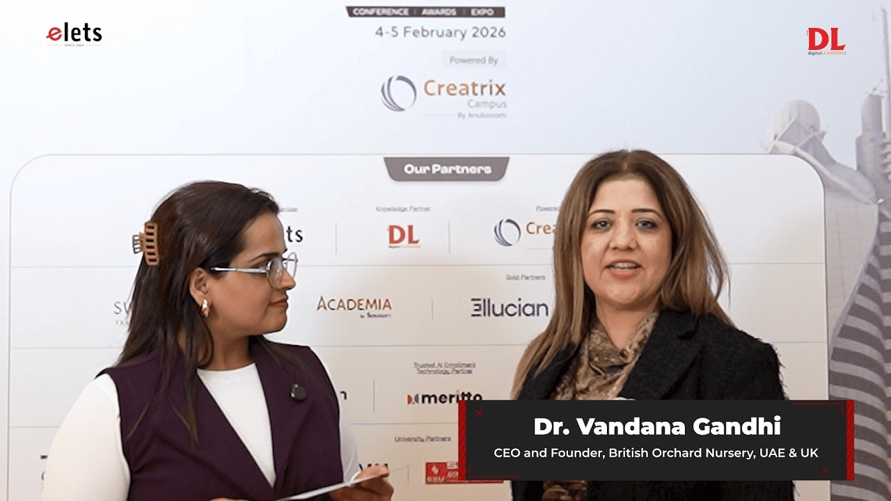 Interview | Dr. Vandana Gandhi at 35th Elets World Education Summit 2026 – Dubai