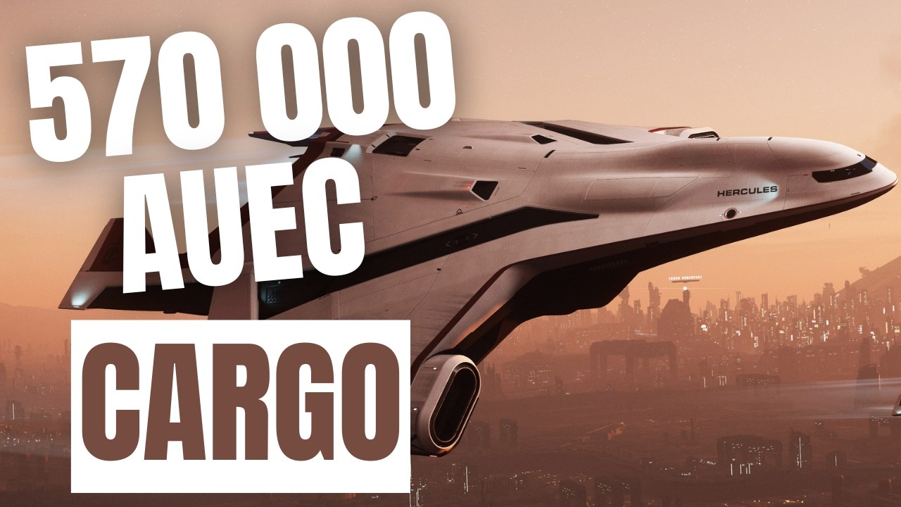 STAR CITIZEN - 570 000 aUEC en 20min - Astuce aUEC - LIVE 4.1.1 - Première route commercial !!!