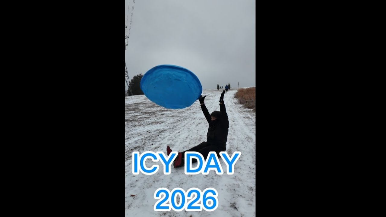 ICY DAY 2026 #familytime #funny #familyvlog #family #snowday #sleding 