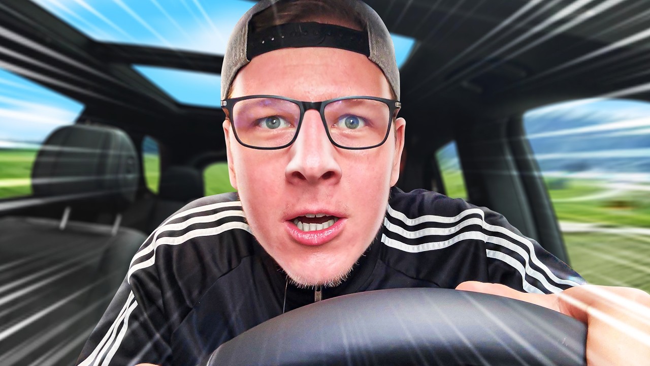 Der Fahranfänger.