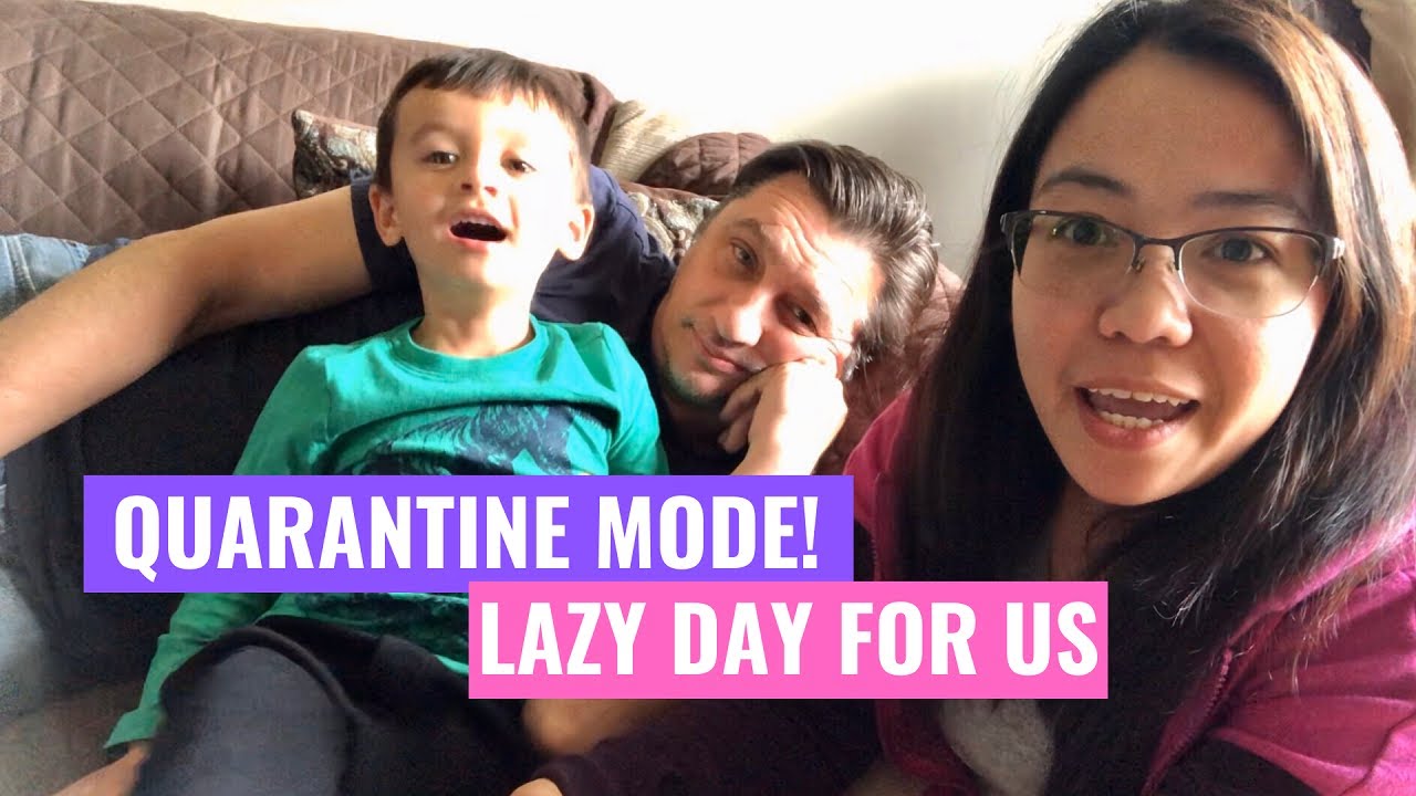 Lazy Day | Quarantine Mode | Official Vlog #1 | The Carchedi Family