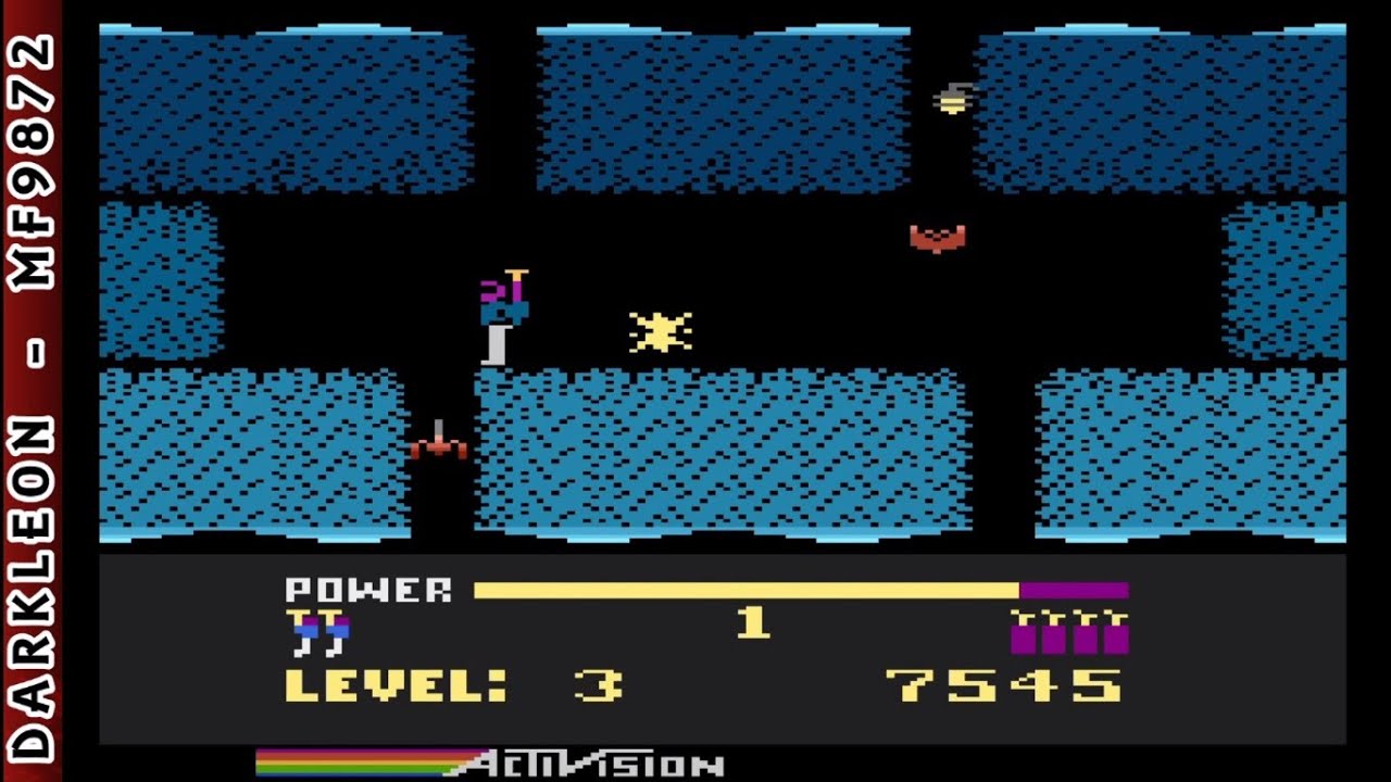 Atari 5200 - H.E.R.O. © 1984 Activision - Gameplay