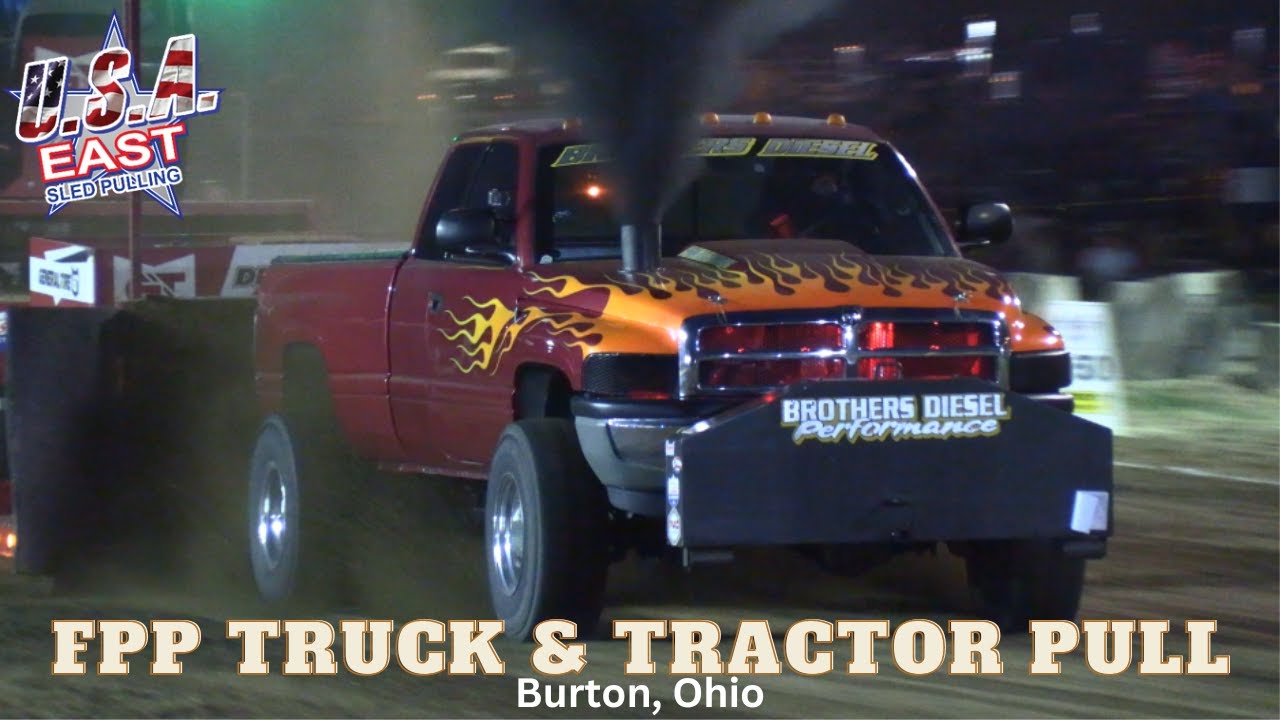 Burton, Ohio - Full Pull Productions Truck & Tractor Pull 2023