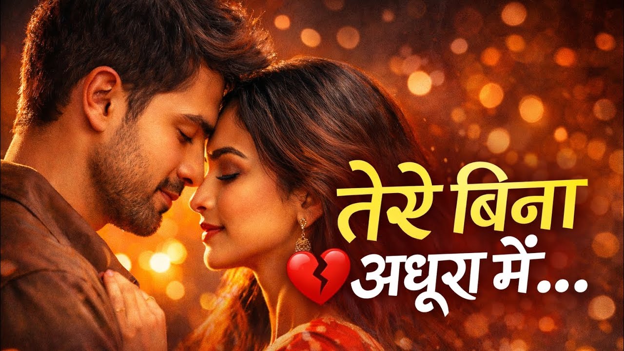 Tere Bina Adhoora Main | Heart Touching Bollywood Romantic Song | Hindi Love Song Tvj x music 