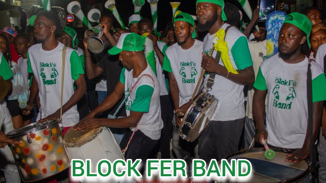 Block fer band _ ap bay plezi nan Kanaval 2026 nan vil Jakmèl. 