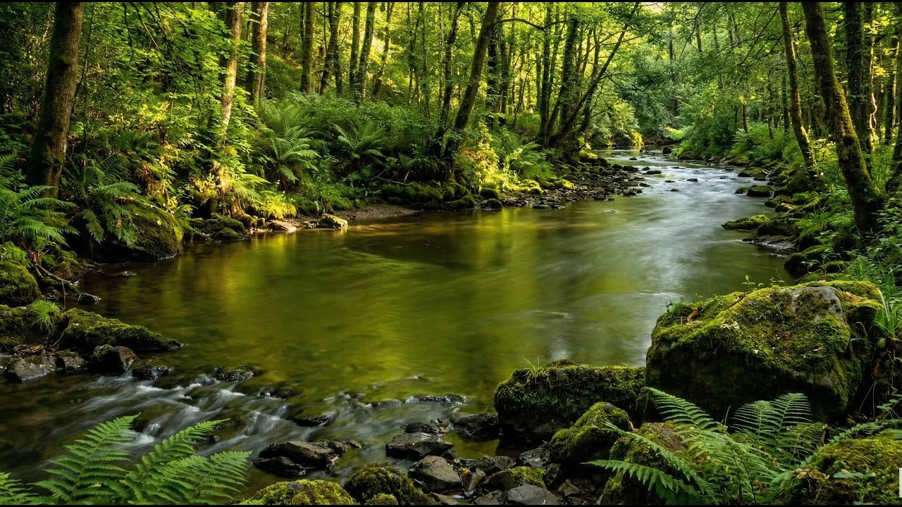 3 Hours of Lush Green Forest Ambience | Relaxing Nature Sounds for Deep Rest and Sleep