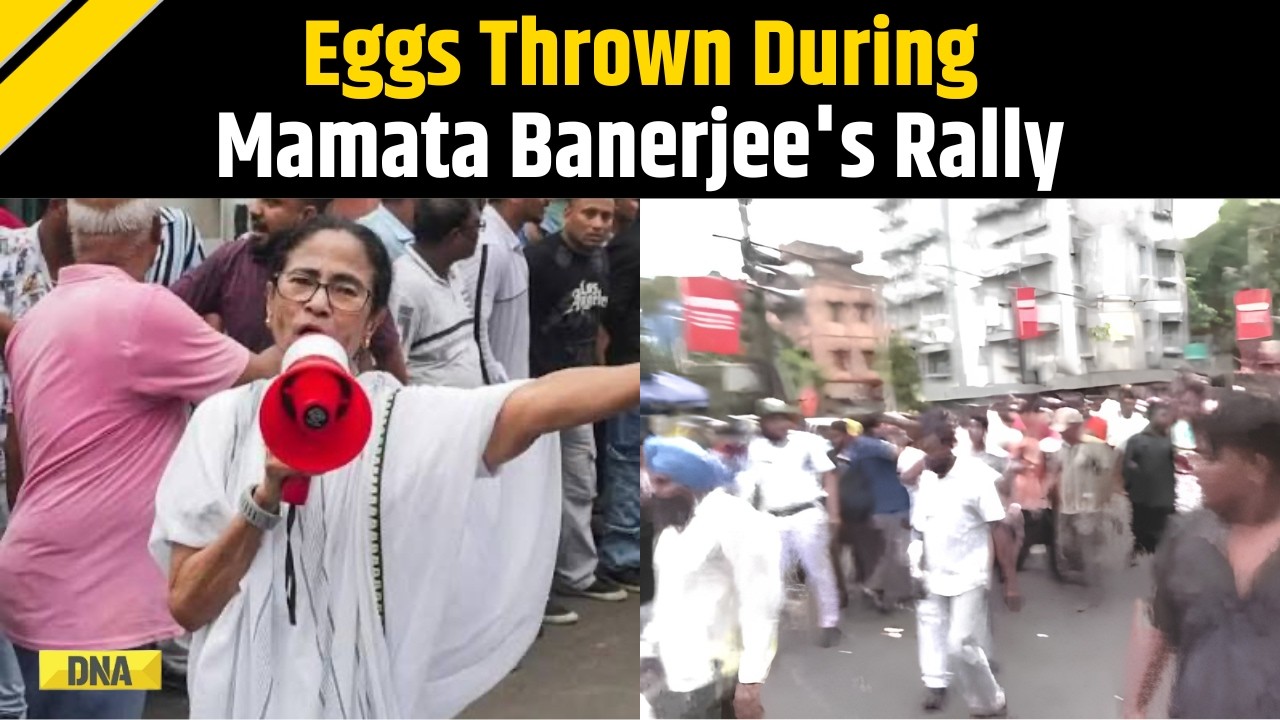 Bengal News: Eggs Thrown At Mamata Banerjee's Kolkata Rally Amid 'Chor Chor' Slogans | West Bengal