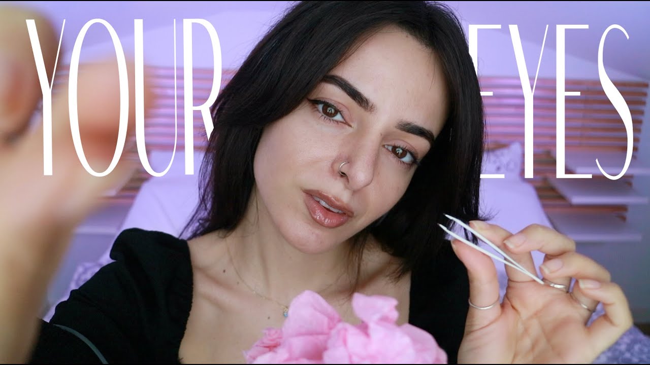 ASMR Имаш Нещо в Окото (Шепнене на Български) 👁 Getting Something Out of Your Eye (Whispered)