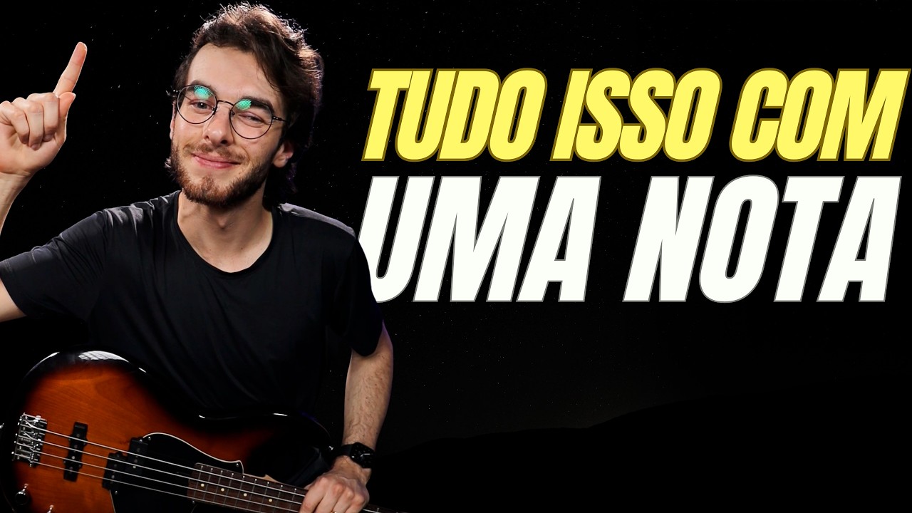 Crie GROOVES PROFISSIONAIS com UMA NOTA no contrabaixo