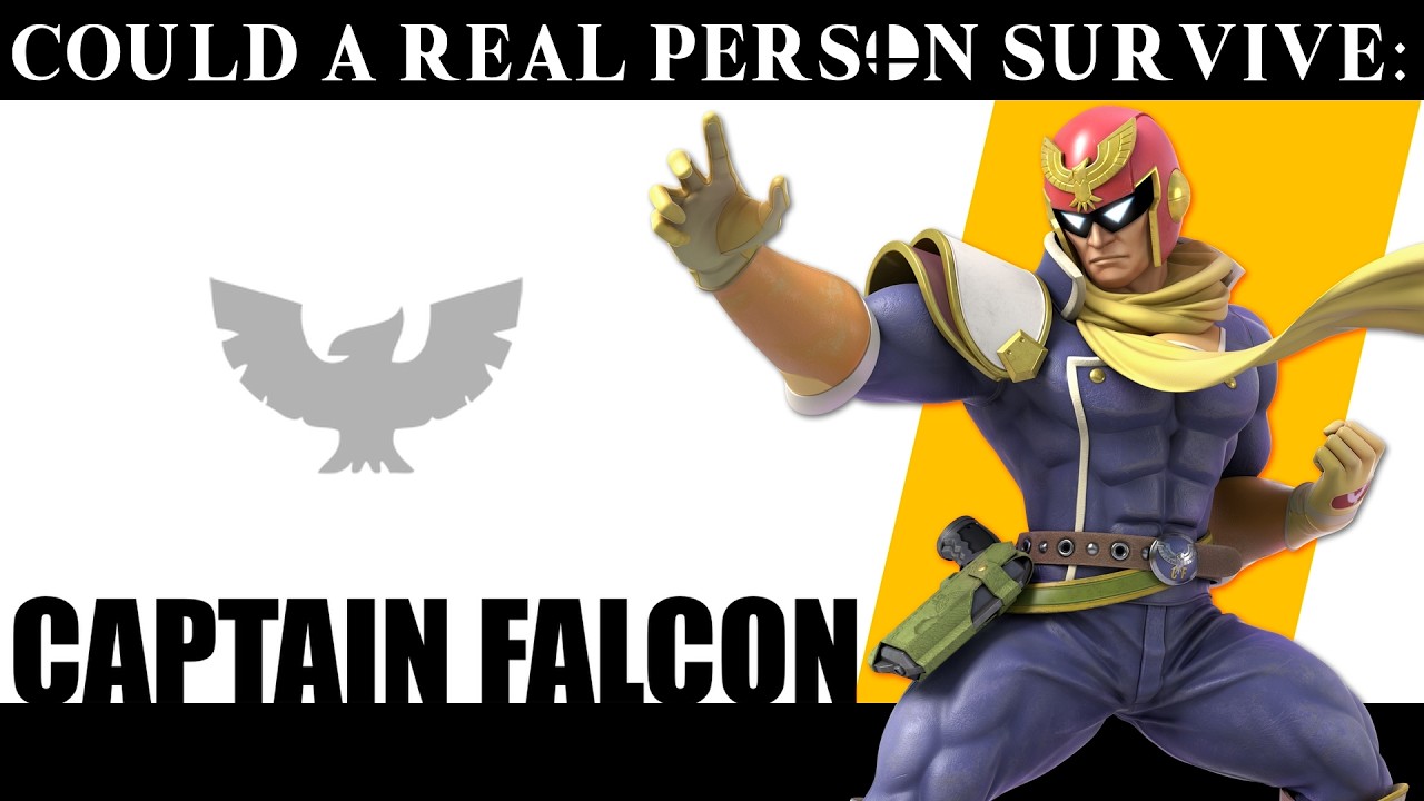 Could A Real Person Survive: CAPTAIN FALCON'S FINAL SMASH (Super Smash Bros Ultimate)