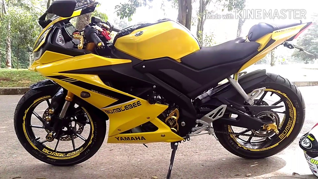 MODIFIKASI Yamaha R15 V3 VVA Yellow