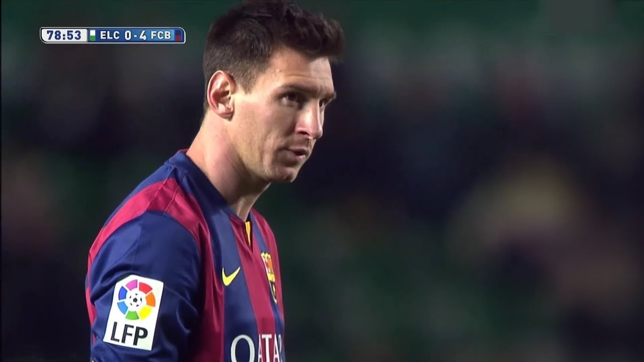 Lionel Messi Vs Elche (Away) 2014-15 HD 1080i English Commentary