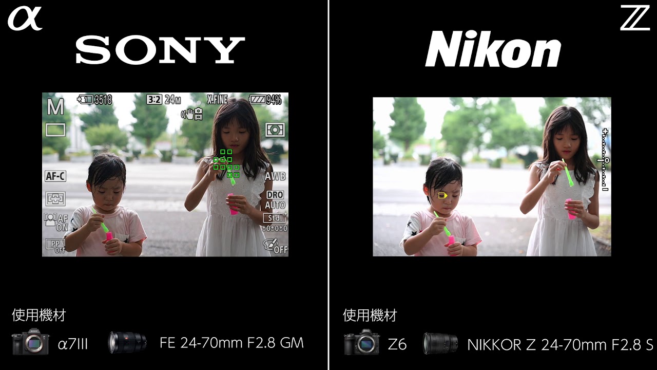SONY・Nikon同被写体での『瞳AF』取り比べ（1）