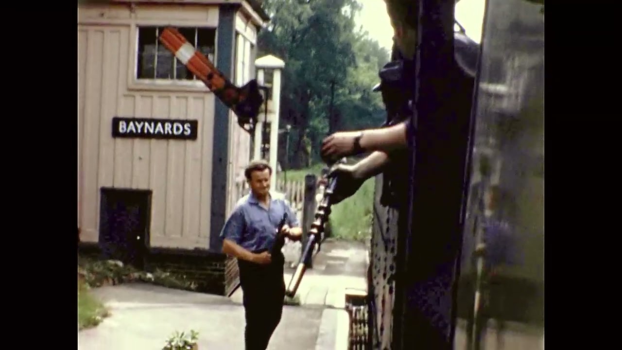 Train ride from Guildford to Cranleigh and Horsham in the early 1960's