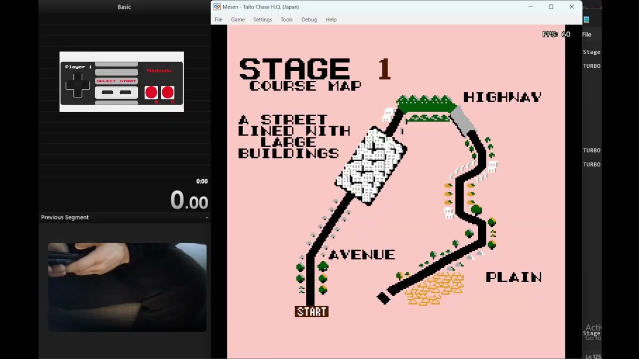 Chase H.Q - All 7 stages in 12:00.667
